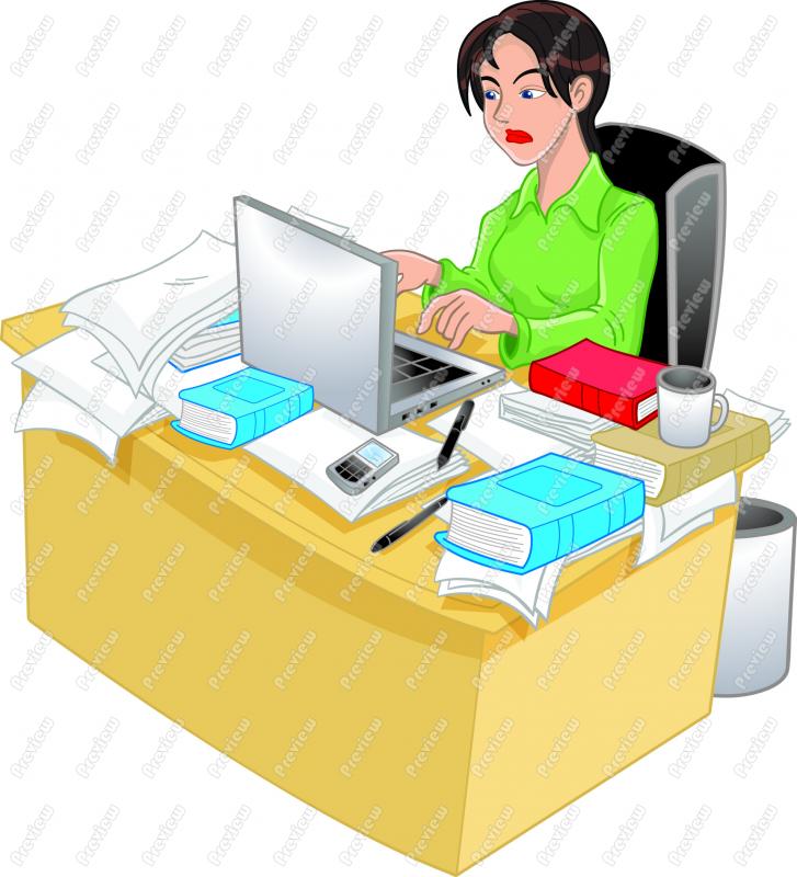 free clipart stressed office worker - photo #29