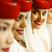 Middle East airlines take glamour to new heights